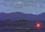 Image of Japanese warships maneuver during World War 2 Tokyo Bay Japan, 1945, second 36 stock footage video 65675076064
