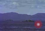 Image of Japanese warships maneuver during World War 2 Tokyo Bay Japan, 1945, second 39 stock footage video 65675076064