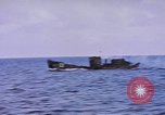 Image of Japanese sampan Pacific Ocean, 1945, second 17 stock footage video 65675076072