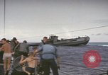 Image of USS Cod rescuing sailors from dutch submarine, O-19 Pacific Ocean, 1945, second 41 stock footage video 65675076084