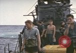 Image of USS Cod rescuing sailors from dutch submarine, O-19 Pacific Ocean, 1945, second 60 stock footage video 65675076084