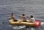 Image of Submarine, USS Cod, rescuing crew of Dutch submarine, O-19 Spratly Islands, 1945, second 31 stock footage video 65675076085