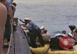 Image of USS Cod rescues crew of Dutch submarine in South China Sea Spratly Islands, 1945, second 3 stock footage video 65675076086