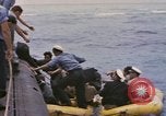 Image of USS Cod rescues crew of Dutch submarine in South China Sea Spratly Islands, 1945, second 6 stock footage video 65675076086