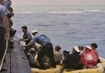 Image of USS Cod rescues crew of Dutch submarine in South China Sea Spratly Islands, 1945, second 8 stock footage video 65675076086