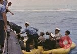 Image of USS Cod rescues crew of Dutch submarine in South China Sea Spratly Islands, 1945, second 9 stock footage video 65675076086