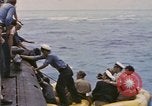 Image of USS Cod rescues crew of Dutch submarine in South China Sea Spratly Islands, 1945, second 11 stock footage video 65675076086
