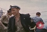 Image of USS Cod rescues crew of Dutch submarine in South China Sea Spratly Islands, 1945, second 17 stock footage video 65675076086