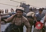 Image of USS Cod rescues crew of Dutch submarine in South China Sea Spratly Islands, 1945, second 18 stock footage video 65675076086