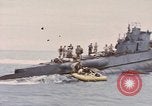 Image of USS Cod rescues crew of Dutch submarine in South China Sea Spratly Islands, 1945, second 28 stock footage video 65675076086