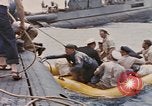 Image of USS Cod rescues crew of Dutch submarine in South China Sea Spratly Islands, 1945, second 51 stock footage video 65675076086
