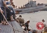Image of USS Cod rescues crew of Dutch submarine in South China Sea Spratly Islands, 1945, second 55 stock footage video 65675076086