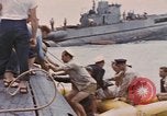 Image of USS Cod rescues crew of Dutch submarine in South China Sea Spratly Islands, 1945, second 61 stock footage video 65675076086