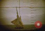 Image of sailing junk Pacific Ocean, 1945, second 1 stock footage video 65675076090