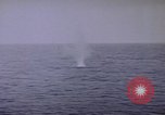 Image of explosion of mine Pacific Ocean, 1945, second 8 stock footage video 65675076099