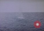Image of explosion of mine Pacific Ocean, 1945, second 9 stock footage video 65675076099