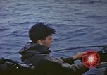 Image of explosion of mine Pacific Ocean, 1945, second 16 stock footage video 65675076099