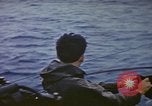 Image of explosion of mine Pacific Ocean, 1945, second 18 stock footage video 65675076099