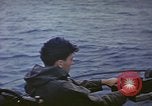 Image of explosion of mine Pacific Ocean, 1945, second 21 stock footage video 65675076099