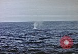 Image of explosion of mine Pacific Ocean, 1945, second 24 stock footage video 65675076099