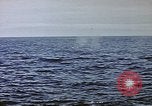 Image of explosion of mine Pacific Ocean, 1945, second 25 stock footage video 65675076099