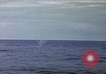 Image of explosion of mine Pacific Ocean, 1945, second 38 stock footage video 65675076099