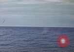 Image of explosion of mine Pacific Ocean, 1945, second 44 stock footage video 65675076099