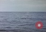 Image of explosion of mine Pacific Ocean, 1945, second 59 stock footage video 65675076099