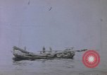 Image of Chinese junk Pacific Ocean, 1945, second 4 stock footage video 65675076106