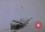 Image of Chinese junk Pacific Ocean, 1945, second 17 stock footage video 65675076106