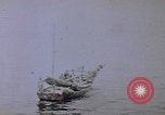 Image of Chinese junk Pacific Ocean, 1945, second 18 stock footage video 65675076106