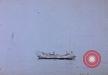 Image of Chinese junk Pacific Ocean, 1945, second 28 stock footage video 65675076106