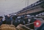 Image of Chinese junk Pacific Ocean, 1945, second 34 stock footage video 65675076106