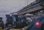 Image of Chinese junk Pacific Ocean, 1945, second 37 stock footage video 65675076106