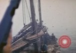 Image of Chinese junk Pacific Ocean, 1945, second 47 stock footage video 65675076106