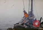Image of Chinese junk Pacific Ocean, 1945, second 49 stock footage video 65675076106