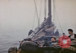Image of Chinese junk Pacific Ocean, 1945, second 55 stock footage video 65675076106
