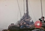 Image of Chinese junk Pacific Ocean, 1945, second 59 stock footage video 65675076106