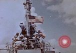 Image of USS Sea Owl arriving in port with Japanese prisoners of war Hawaii USA, 1945, second 8 stock footage video 65675076110