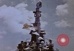 Image of USS Sea Owl arriving in port with Japanese prisoners of war Hawaii USA, 1945, second 21 stock footage video 65675076110