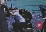 Image of USS Sea Owl arriving in port with Japanese prisoners of war Hawaii USA, 1945, second 51 stock footage video 65675076110