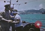 Image of USS Sea Owl arriving in port with Japanese prisoners of war Hawaii USA, 1945, second 53 stock footage video 65675076110