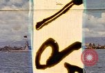 Image of Victory over Japan (VJ Day) at Pearl Harbor Hawaii USA, 1945, second 1 stock footage video 65675076111