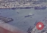 Image of Aerial views of Pearl Harbor on Victory over Japan Day (VJ Day) Hawaii USA, 1945, second 27 stock footage video 65675076112