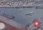 Image of Aerial views of Pearl Harbor on Victory over Japan Day (VJ Day) Hawaii USA, 1945, second 28 stock footage video 65675076112