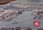 Image of Aerial views of Pearl Harbor on Victory over Japan Day (VJ Day) Hawaii USA, 1945, second 48 stock footage video 65675076112