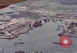 Image of Aerial views of Pearl Harbor on Victory over Japan Day (VJ Day) Hawaii USA, 1945, second 51 stock footage video 65675076112
