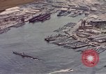 Image of Aerial views of Pearl Harbor on Victory over Japan Day (VJ Day) Hawaii USA, 1945, second 60 stock footage video 65675076112