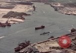 Image of US Navy vessels moving in Pearl Harbor on VJ Day Hawaii USA, 1945, second 5 stock footage video 65675076115