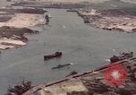 Image of US Navy vessels moving in Pearl Harbor on VJ Day Hawaii USA, 1945, second 6 stock footage video 65675076115
